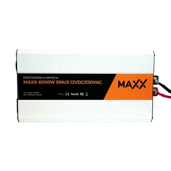 Przetwornica napięcia MAXX 6000W Sinus 12VDC/230VAC [3000W/6000W]